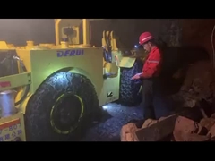 7.2t Yeraltı LHD Makinesi DERUI DRWJ-1 Yeraltı Tekerlekli Yükleyici